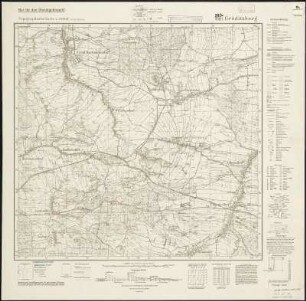Meßtischblatt 4860 : Gröditzberg, 1939 : Gröditzberg. - Aufn. 1886, hrsg. 1888, bericht. 1937. - 1:25000. - [Berlin]: Reichsamt für Landesaufnahme, 1939. - 1 Kt.