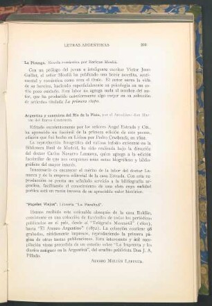 "Papeles viejos". Librería "La Facultad"