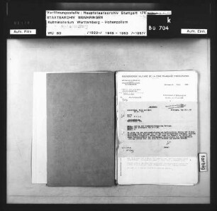 Verlagsbuchhandlung Otto Bopp, Dettenhausen: Antrag auf Wiedereröffnung des Verlages
