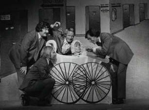 Die Gehaltserhöhung: Klaus Dahlen, Wolfgang Condrus, Wolfgang Wiehe, Ingeborg Wellmann, Rudolf Kronberg