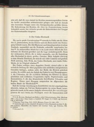 3. Der Codex Eberhardi