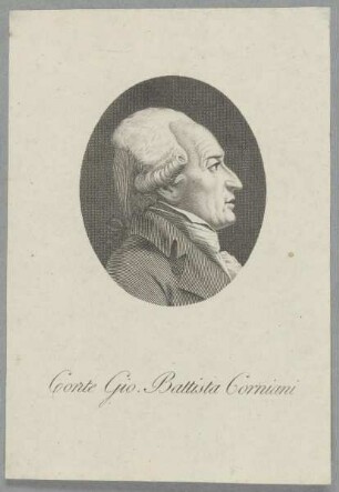 Bildnis des Gio. Battista Corniani