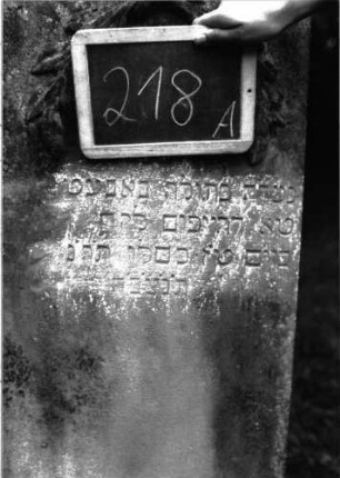 Grabstein 218A