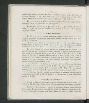 Ex Ordine Philosophorum.