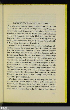Siebenundzwanzigstes Kapitel