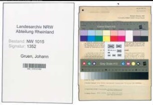 Entnazifizierung Johann Gruen , geb. 11.12.1904 (Lehrer)