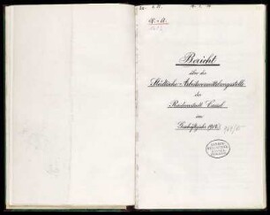 Geschäftsjahr 1914 (1. April 1914 - 31. März 1915)