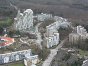 Luftbild Hochhaussiedlung Bensberg