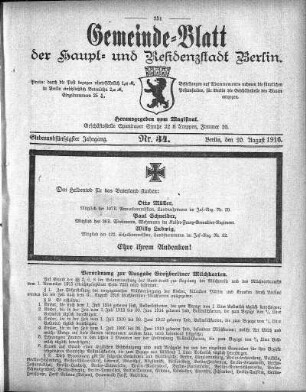 1916,34: Nr. 34, 20. August 1916