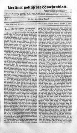 No 35, 30. August 1834