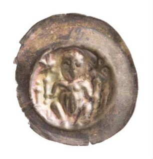 Münze, Pfennig, Brakteat, 1270 - 1308
