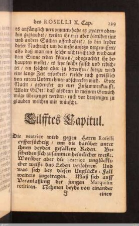 Eilfftes Capitul.