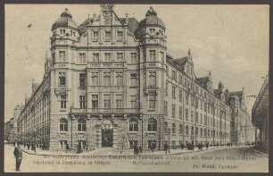 Ansichtskarte Kaiserliches Patentamt, Reklame Patentbüro Dresden