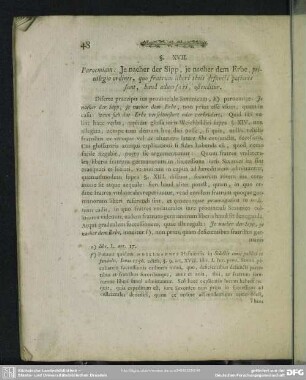 §. XVII. Paroemiam: Je naeher der Sipp, je naeher dem Erbe, privilegio ordinis, quo fratrum liberi thiis defuncti potiores sunt, haud adversari, ostenditur