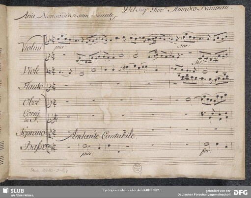 Endimione? Excerpts - Mus.3480-J-8,4 : S, orch, b