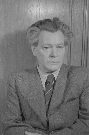 Porträt des Schriftstellers Erich Weinert : Porträt von Erich Weinert