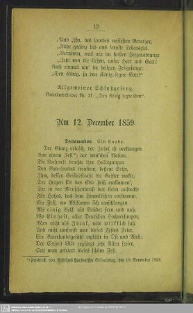 Am 12. December 1859