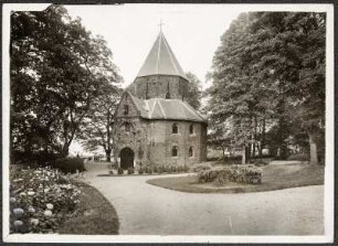Niederlande, Nijmegen. Burg Valkhoff, Nikolauskapelle