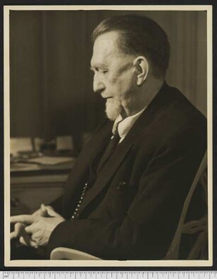 Porträtaufnahme Leo Frobenius