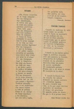 Voces vagas