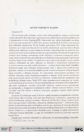 Konne portrety Wazów