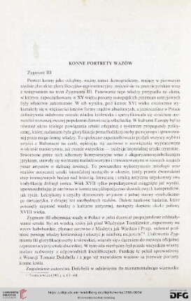 Konne portrety Wazów