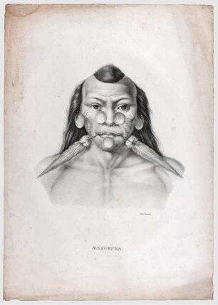 Atlas zur Reise in Brasilien von Dr. v. Spix und Dr. v. Martius - Maxuruna