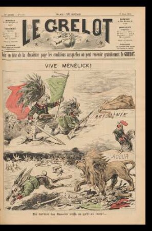 Vive Ménélick!