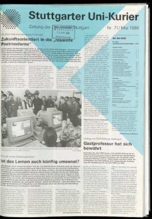 Heft Nr. 71 / Mai 1996
