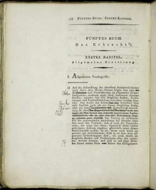 Fünftes Buch. Das Erbrecht [...]