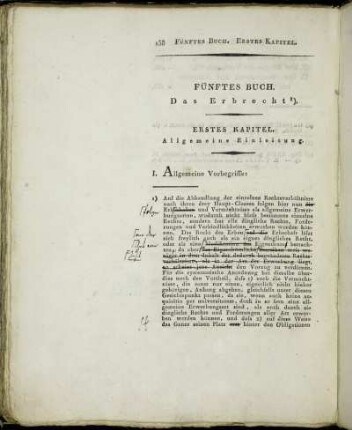 Fünftes Buch. Das Erbrecht [...]