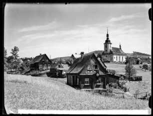 Blick von der Straße Neustadt - Bad Schandau