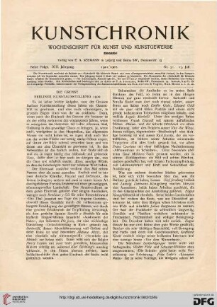 Die große Berliner Kunstausstellung 1902