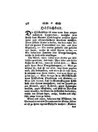 Höflichkeit