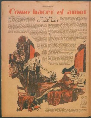 Cómo hacer el amor : Un cuento de Jack Lait