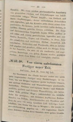 No. 57. 58. Von einem unbekannten Fertiger neuer Zeit.