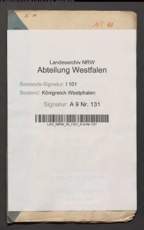 Verpachtung der domkapitularischen Koppeljagd im Boker Jagddistrikt