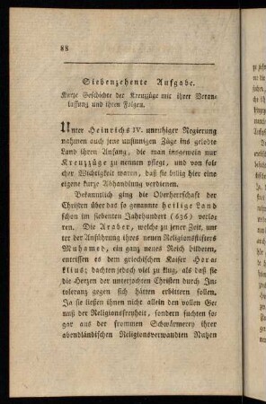 88-136, Siebzehnte Aufgabe.