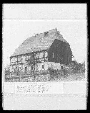 Wohnhaus, Hinterhermsdorf