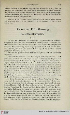 Organe der Fortpflanzung
