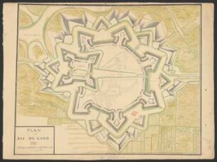 Plan du Sas de Gand