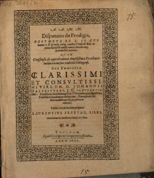 Disp. de prodigis : desumpta ex L. Is cui bonis. 6. ff. de verb. oblig. ...