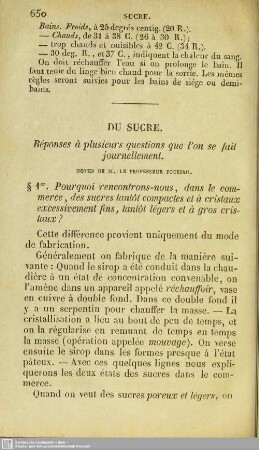 Du Sucre