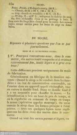 Du Sucre