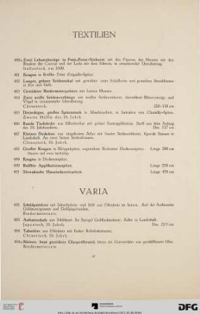Textilien (480a-491)