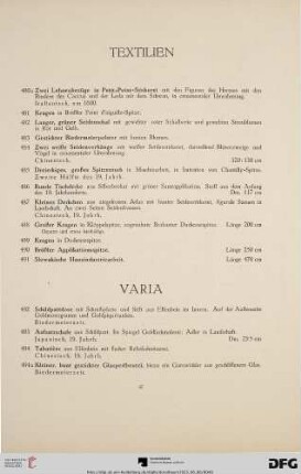 Textilien (480a-491)