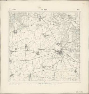 Meßtischblatt 2102 : Möckern, 1902 : Möckern. - Aufn. 1900. - 1:25000. - [Berlin]: Reichsamt für Landesaufnahme, 1902. - 1 Kt.