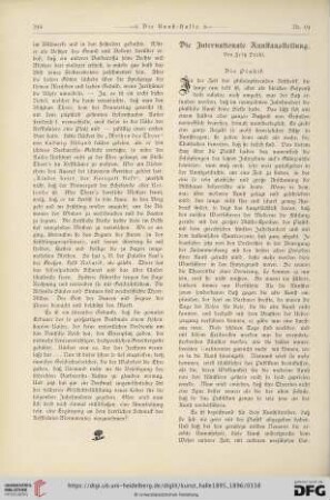1: Die Internationale Kunstausstellung : die Plastik, [1]