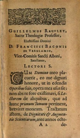 De augmentis scientiarum : libri IX.