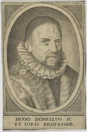 Bildnis des Hugo Donellus